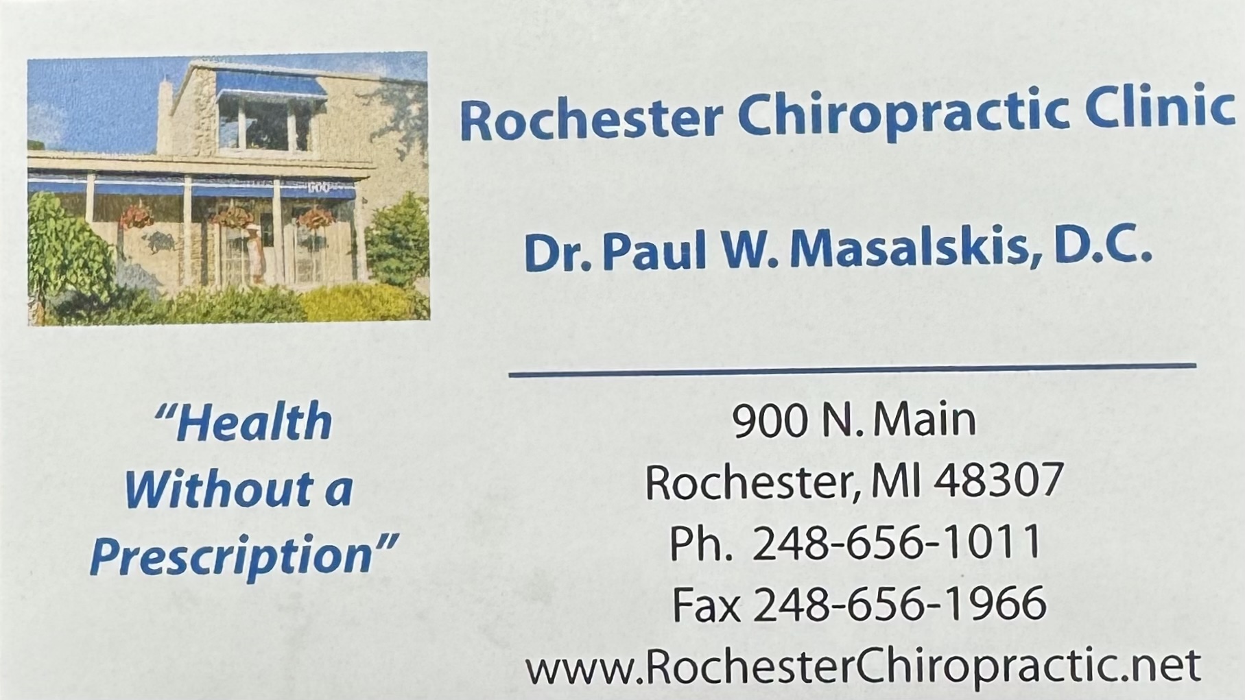 Dr. Paul Masalskis
